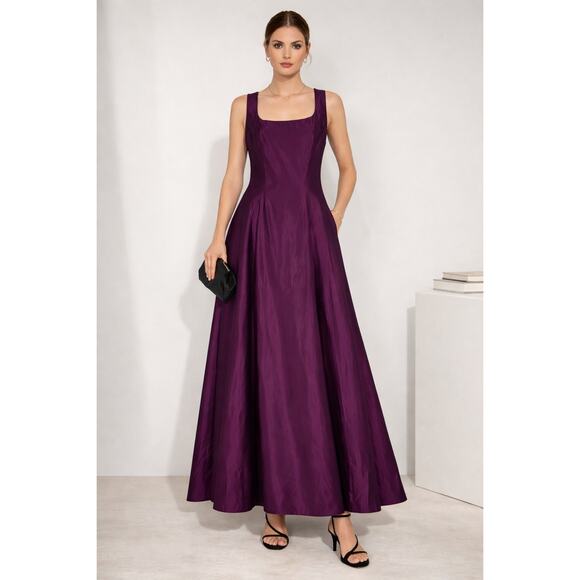 Zum Zum Dresses & Skirts - Vintage Y2K Zum Zum Maxi Formal Dress Size M Iridescent Purple Prom Whimsygoth